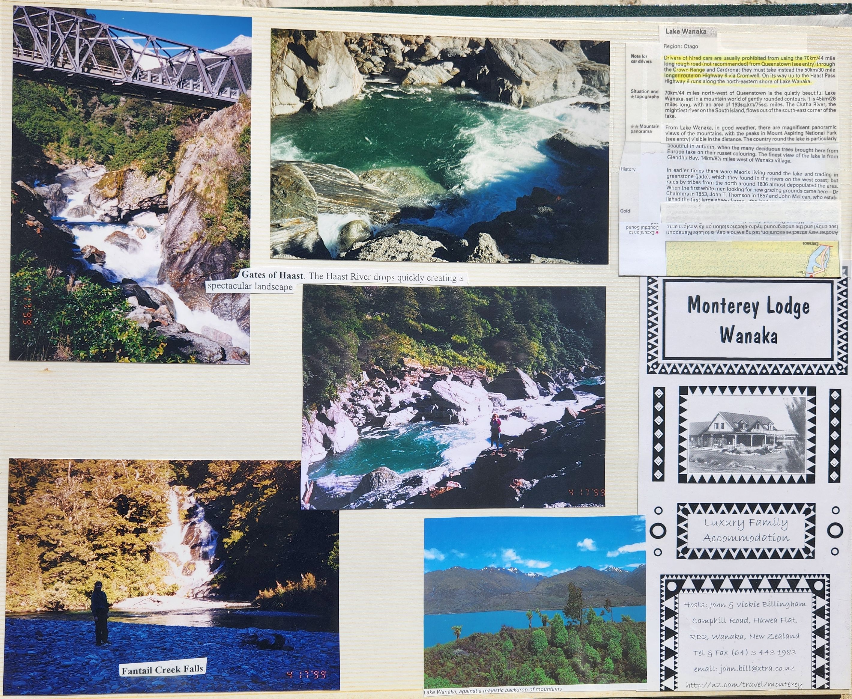 1999 Suzanna Travels to New Zealand