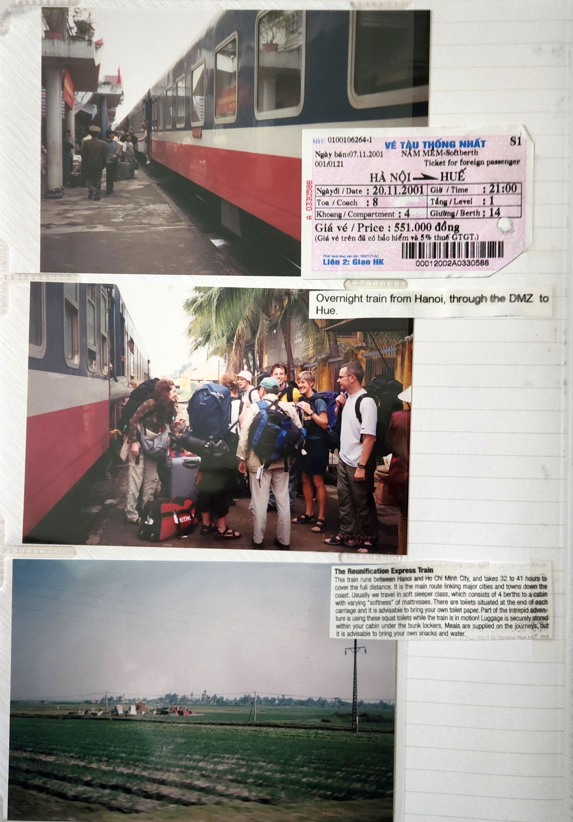 2001 Suzanna Travels to Vietnam and Cambodia