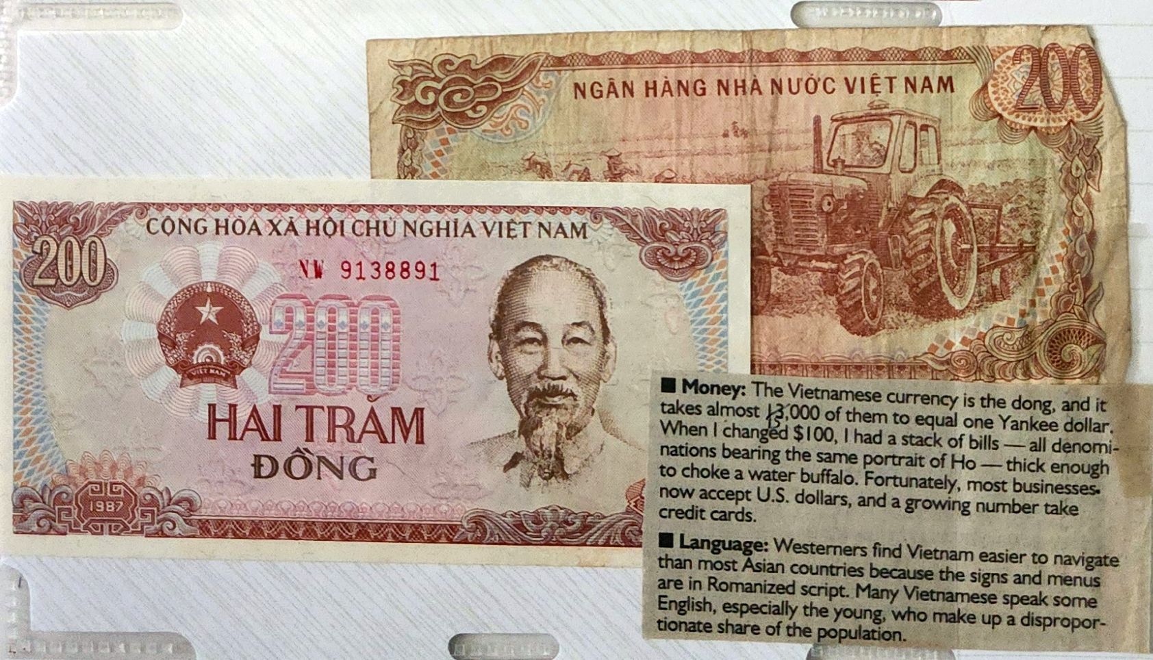 2001 Suzanna Travels to Vietnam and Cambodia